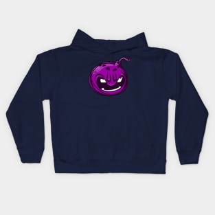 Purple bomb Kids Hoodie